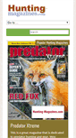 Mobile Screenshot of hunting-magazines.com